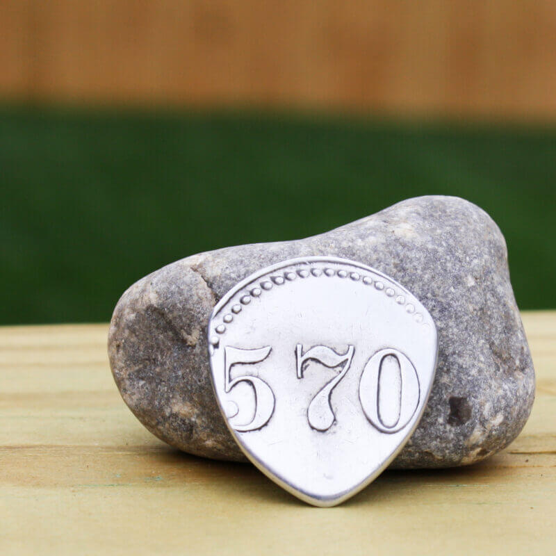 570 Vintage Aluminum Token