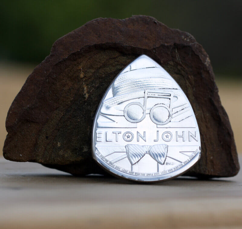 2020 UK Elton John 99.9% Silver 1 Oz