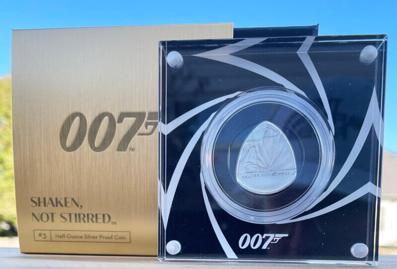 2020 James Bond 99.9% Silver 1/2 Ounce Limited Edition Coin #3