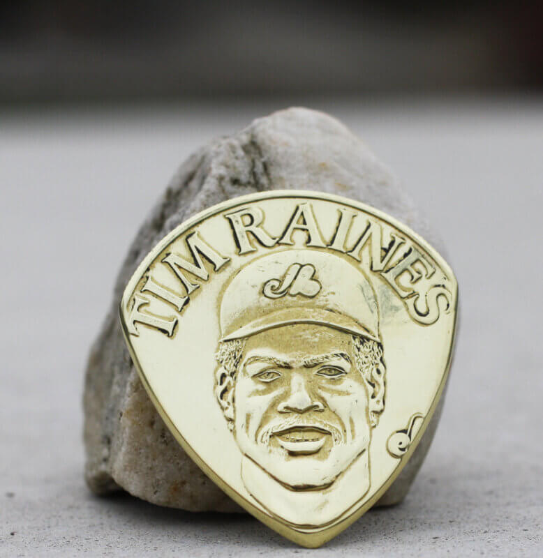 1990 Tim Raines Baseball Token Coin Guitar Pick
