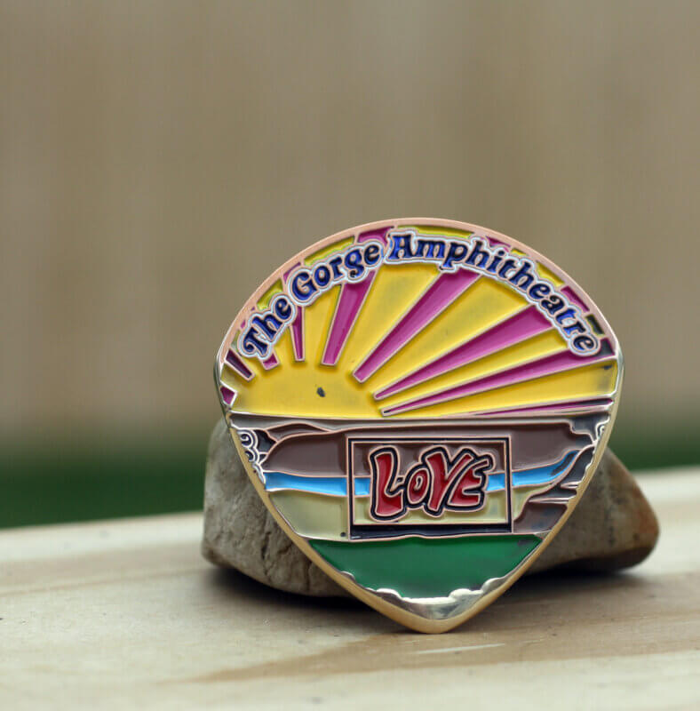 Dave Matthews 30th Anniversary The Gorge Amphitheatre Sunset Coin Guitar Picks