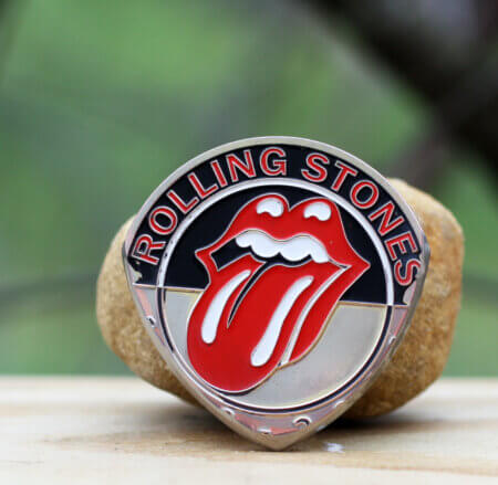 Rolling Stones Token Coin Guitar Pick