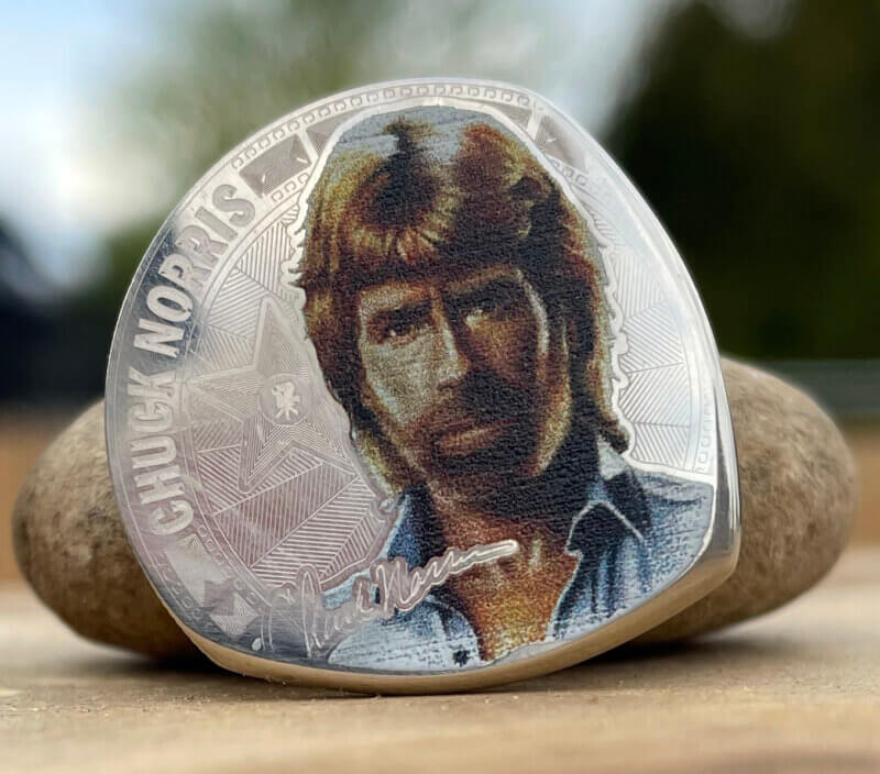 Russia Chuck Norris 25 Rubles