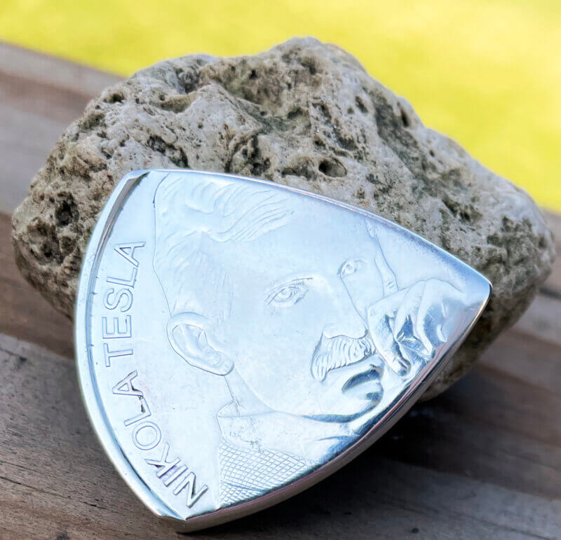 2018 Serbia Nikola Tesla - Alternating Current 99.9% Silver