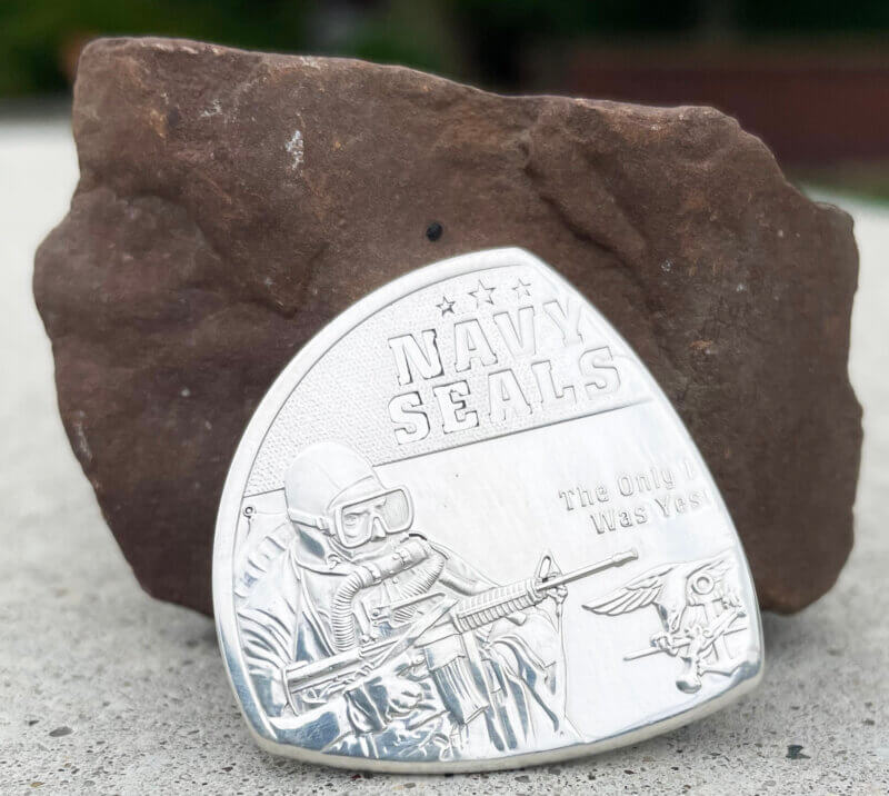 United States Navy Seals 99.9 Silver