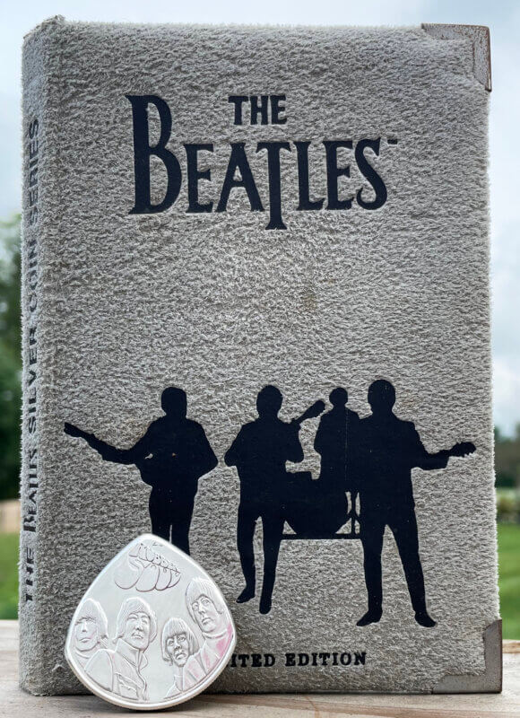 1990 The Beatles Rubber Soul 99.9% Silver
