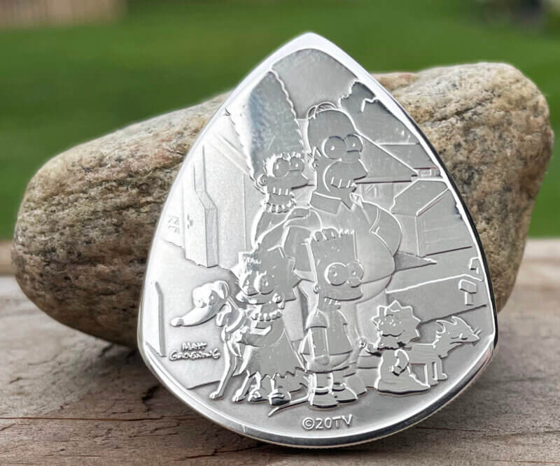 2021 The Simpsons 99.9% Silver