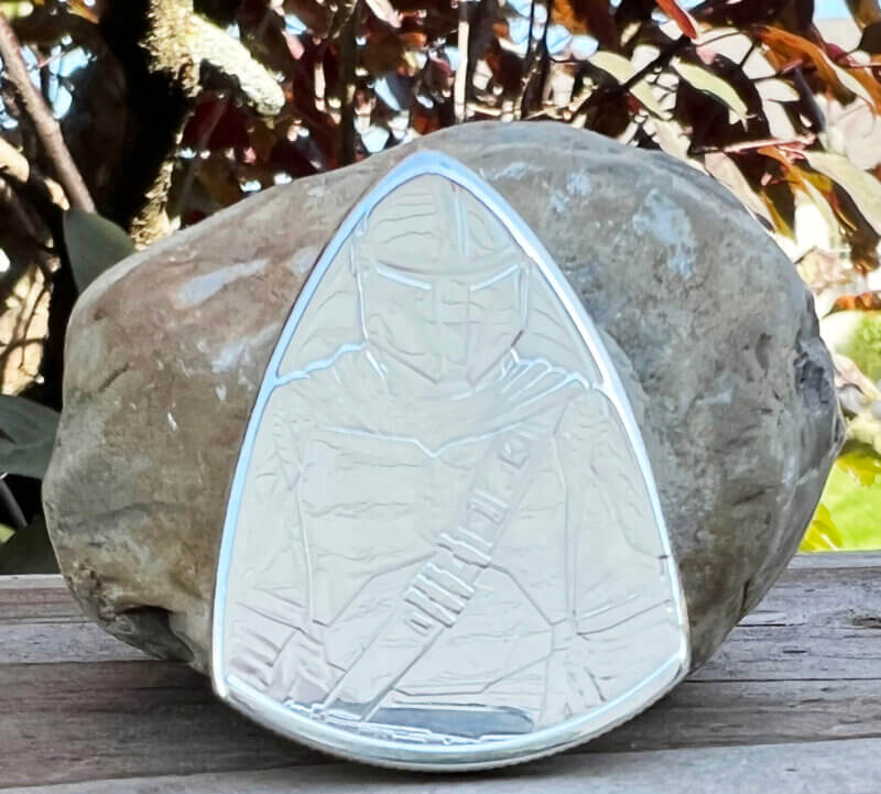 2021 Niue 1 oz 99.9% Silver Star Wars - Mandalorian