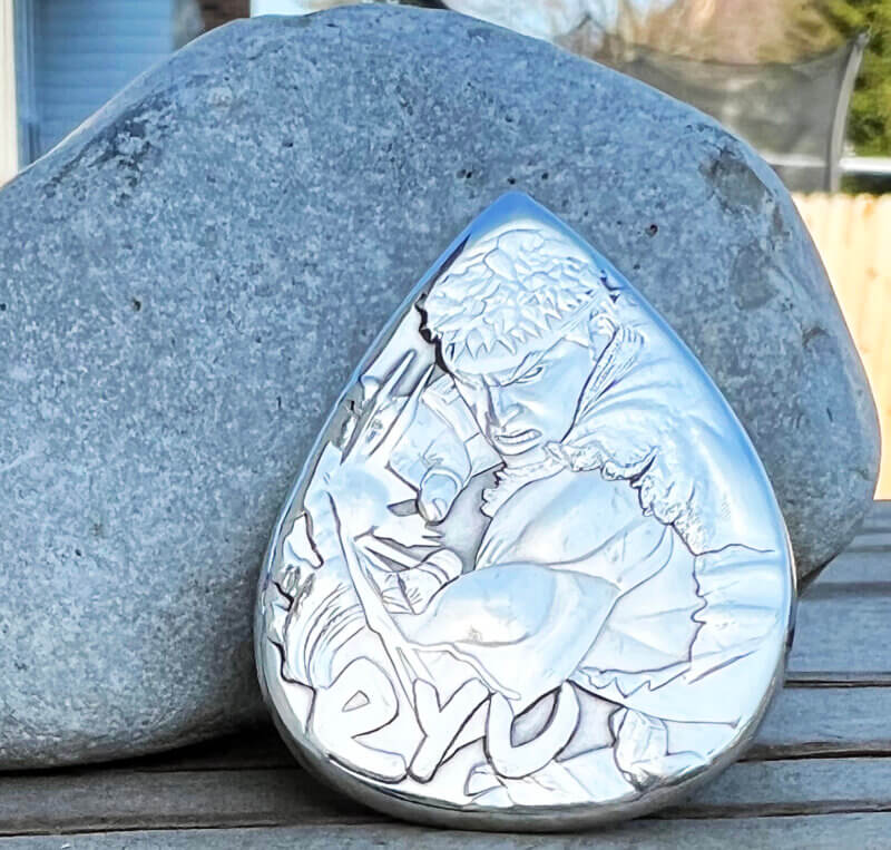 2022 Tuvalu Street Fighter Ryu 99.9% Silver 1 oz