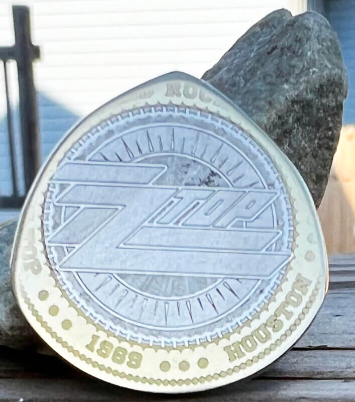 2014 Russia ZZ Top Bimetallic 10 Rubles