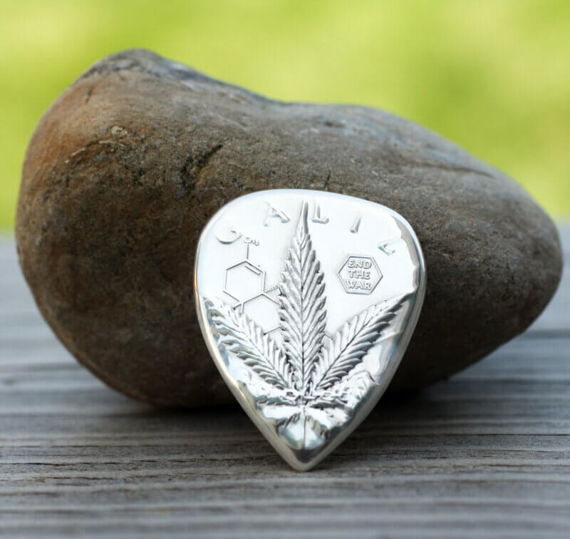 Legalize Cannabis 99.9% Silver