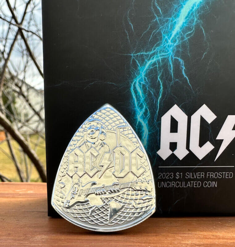 2023 Australia AC/DC 1 oz Limited Edition 99.9% Silver