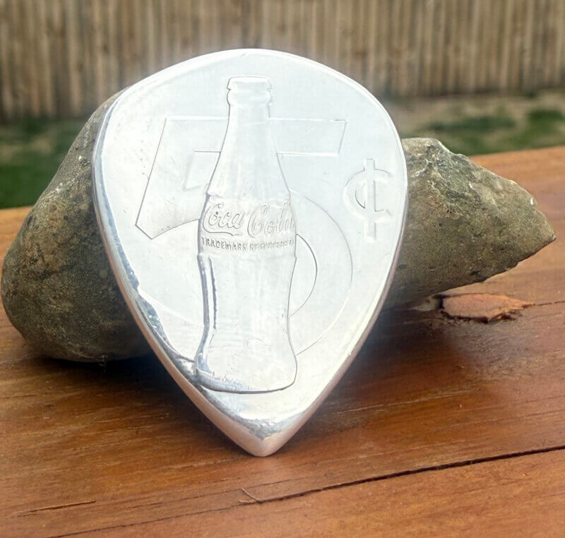 Coca Cola 5 Cents 99.9% Silver