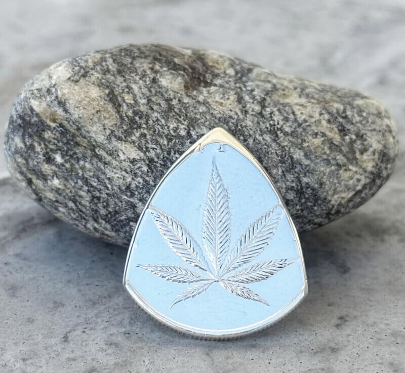 Marijuana Cannabis 99.9% Fine Silver