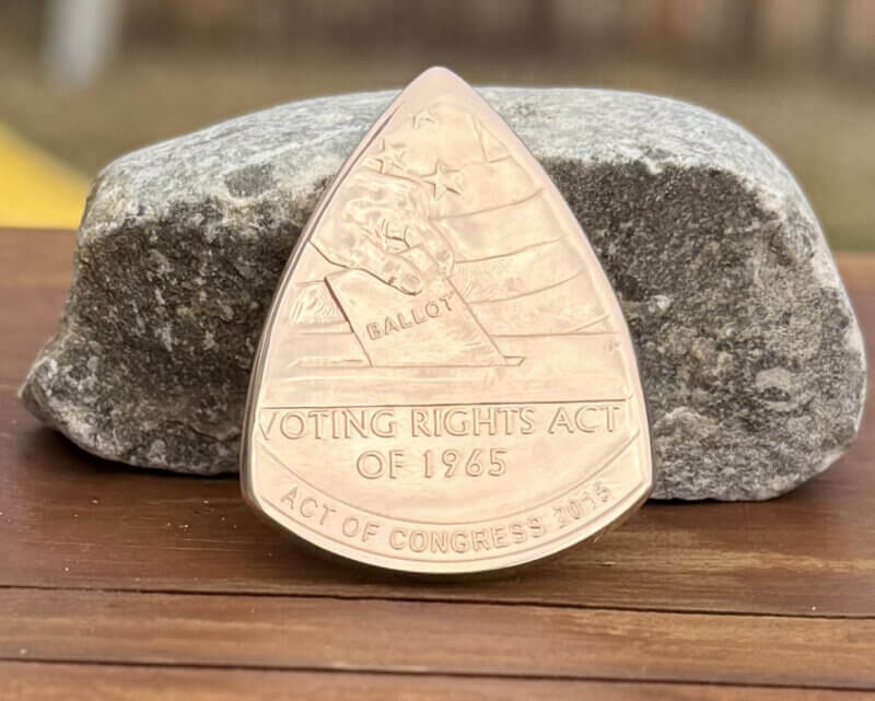 Vernon Reid (Living Colour) Signature Pick 1965 Voting Rights Act