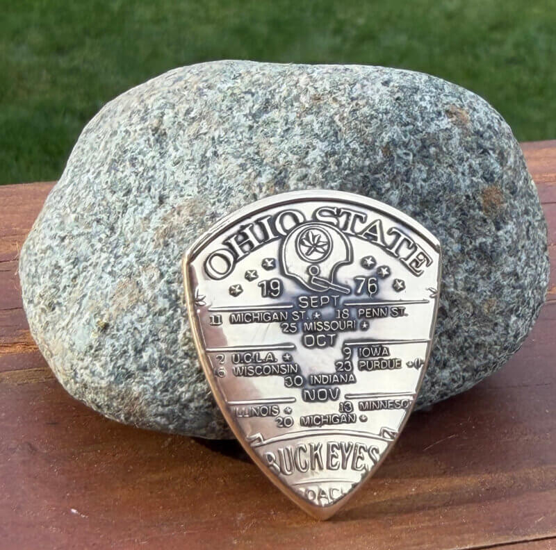 1976 Ohio State Football Schedule Token